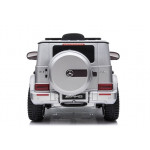 Elektrické autíčko Mercedes Benz G 63 AMG - lakované - strieborné